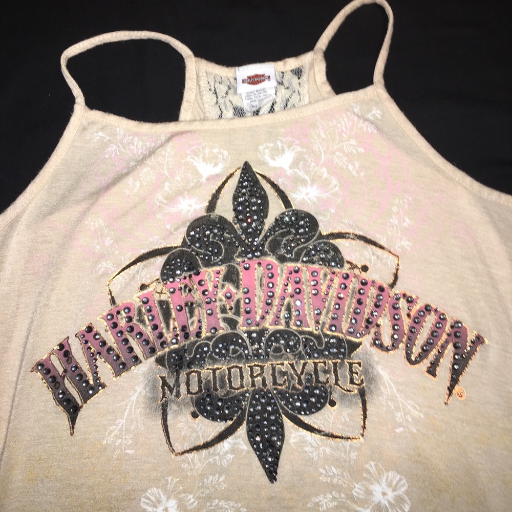 Harley-Davidson Rhinestone Tank Top - Picture 9 of 11
